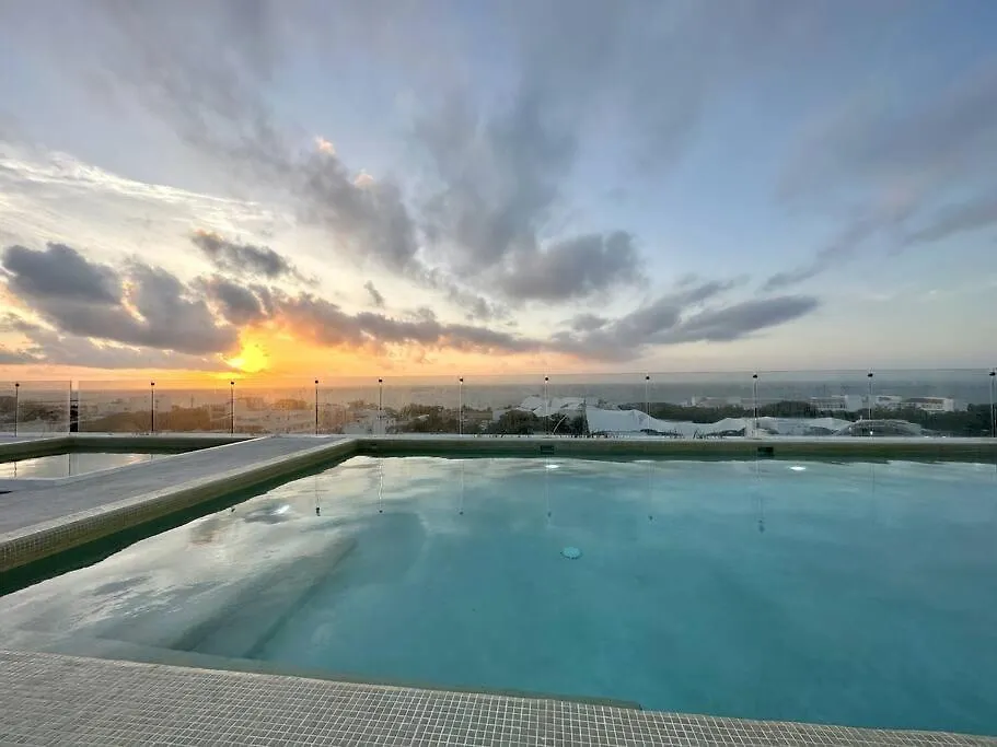 City & Ocean View Condo / Pool,Jacuzzi & Parking - 423 Musa Playa del Carmen