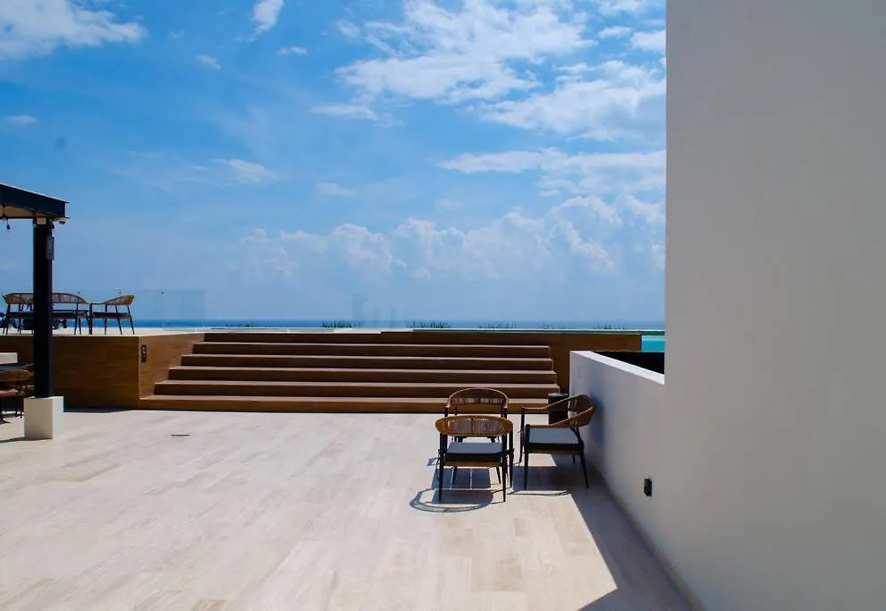 City & Ocean View Condo / Pool,Jacuzzi & Parking - 423 Musa Playa del Carmen 0*,